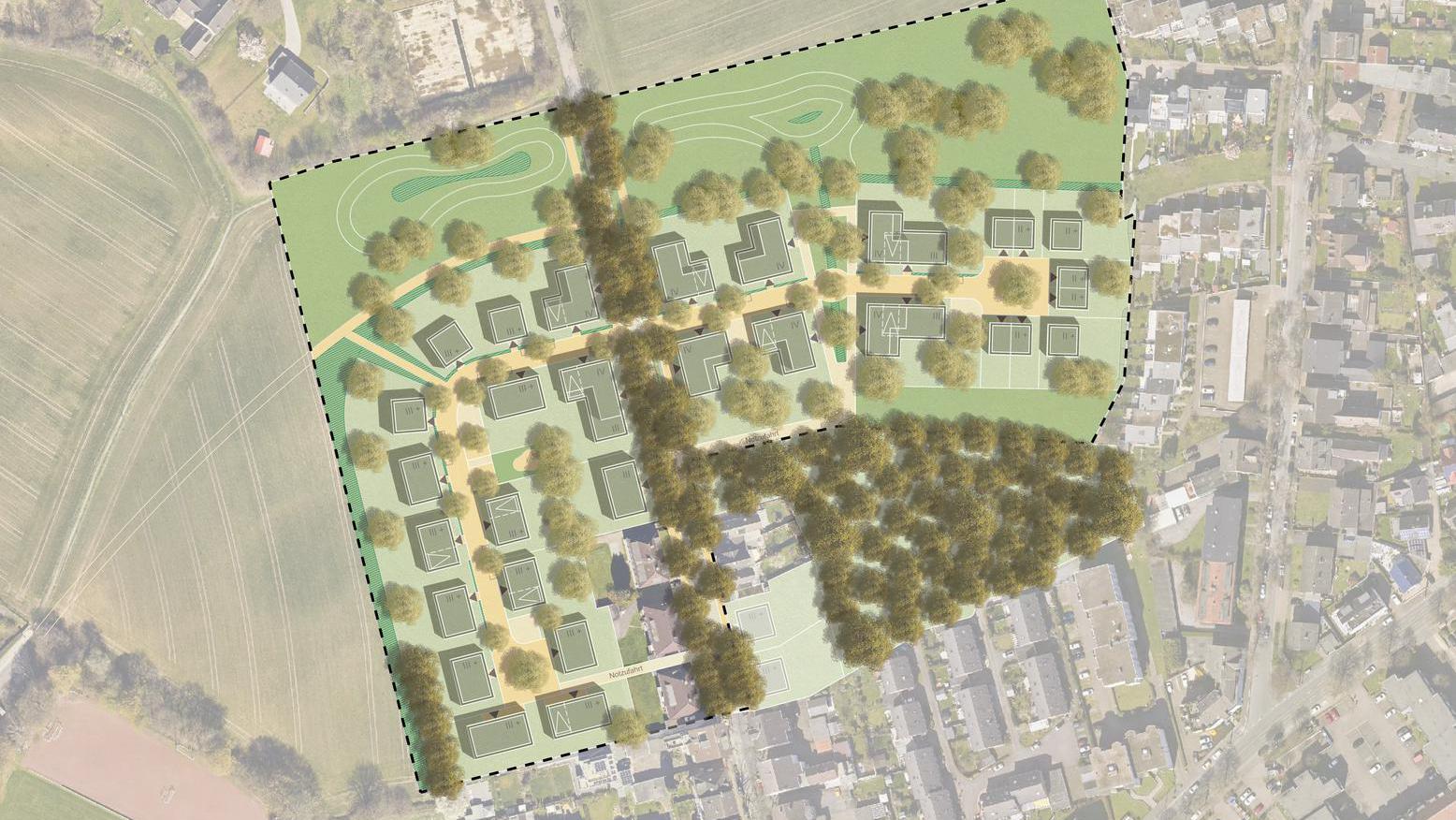 Städtebaulicher Vorentwurf Sodinger Str.