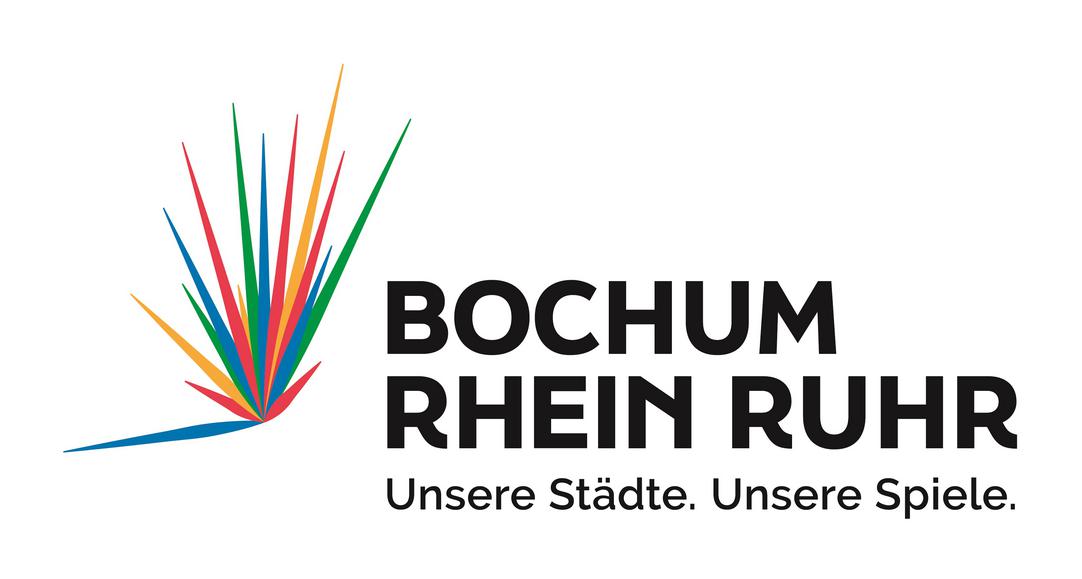 Logo der Initiative "Bochum Rhein Ruhr: Unsere Städte. Unsere Spiele"