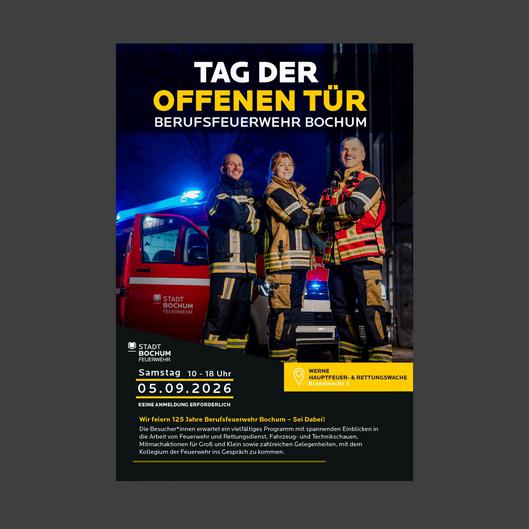 Plakat zum Tag der offenen Tür 2026