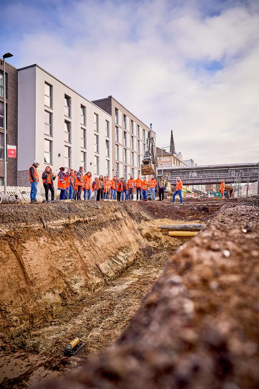Ein Bild vor dem einsetzen der Steinwolle