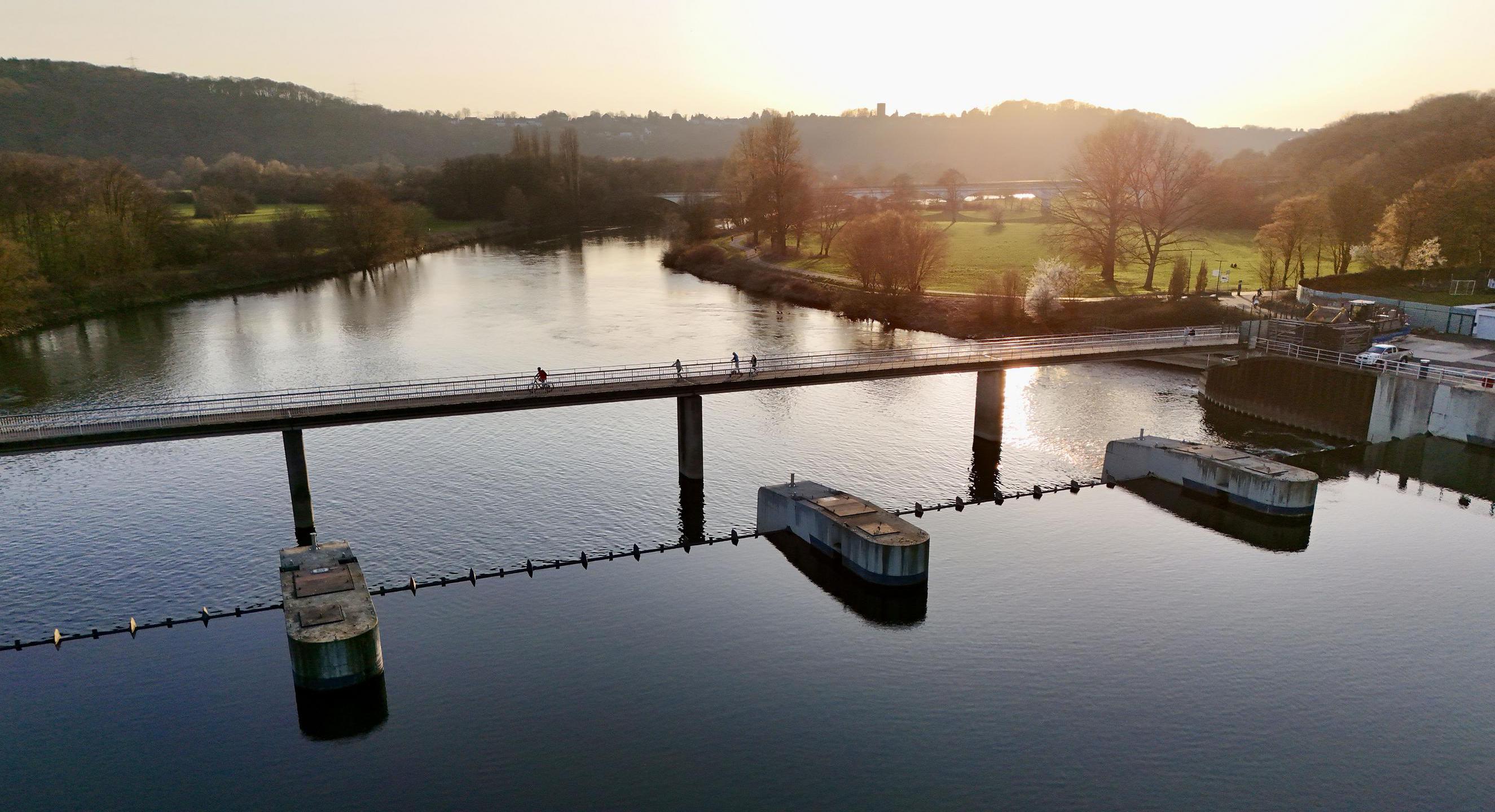 Ruhrtal Sonnenuntergang