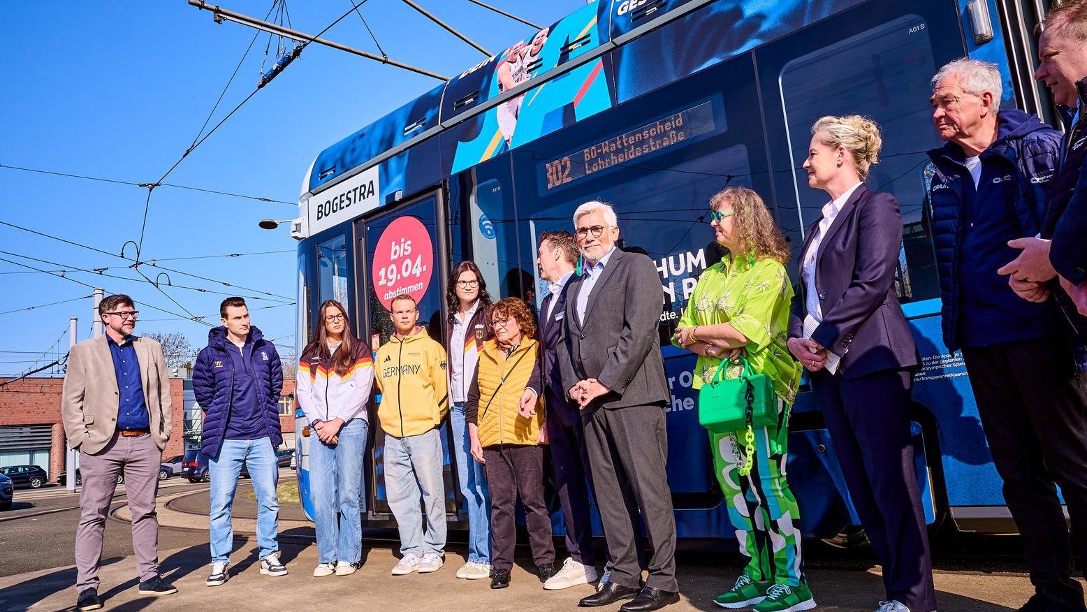 Olympia Straßenbahn