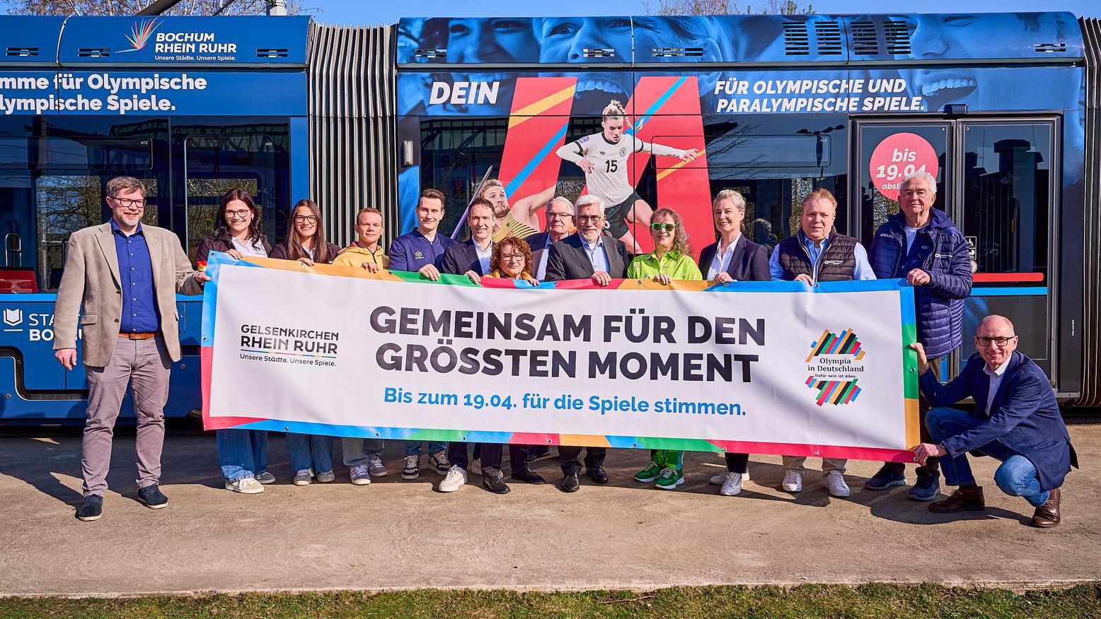 Olympia Straßenbahn