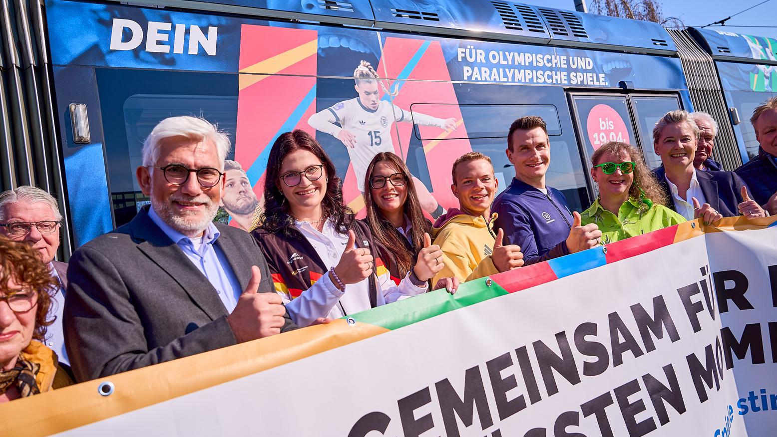 Olympia Straßenbahn