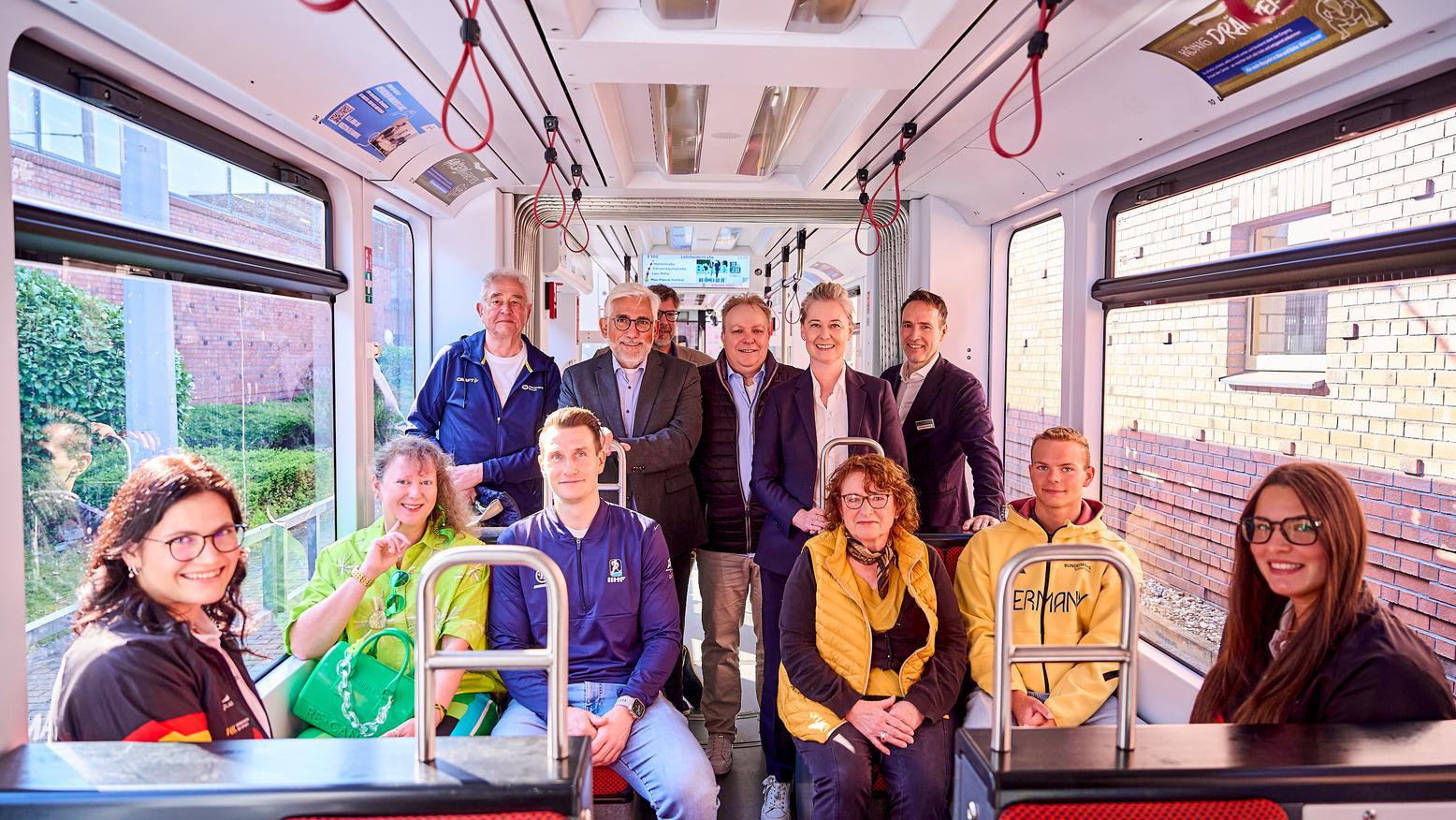 Olympia Straßenbahn