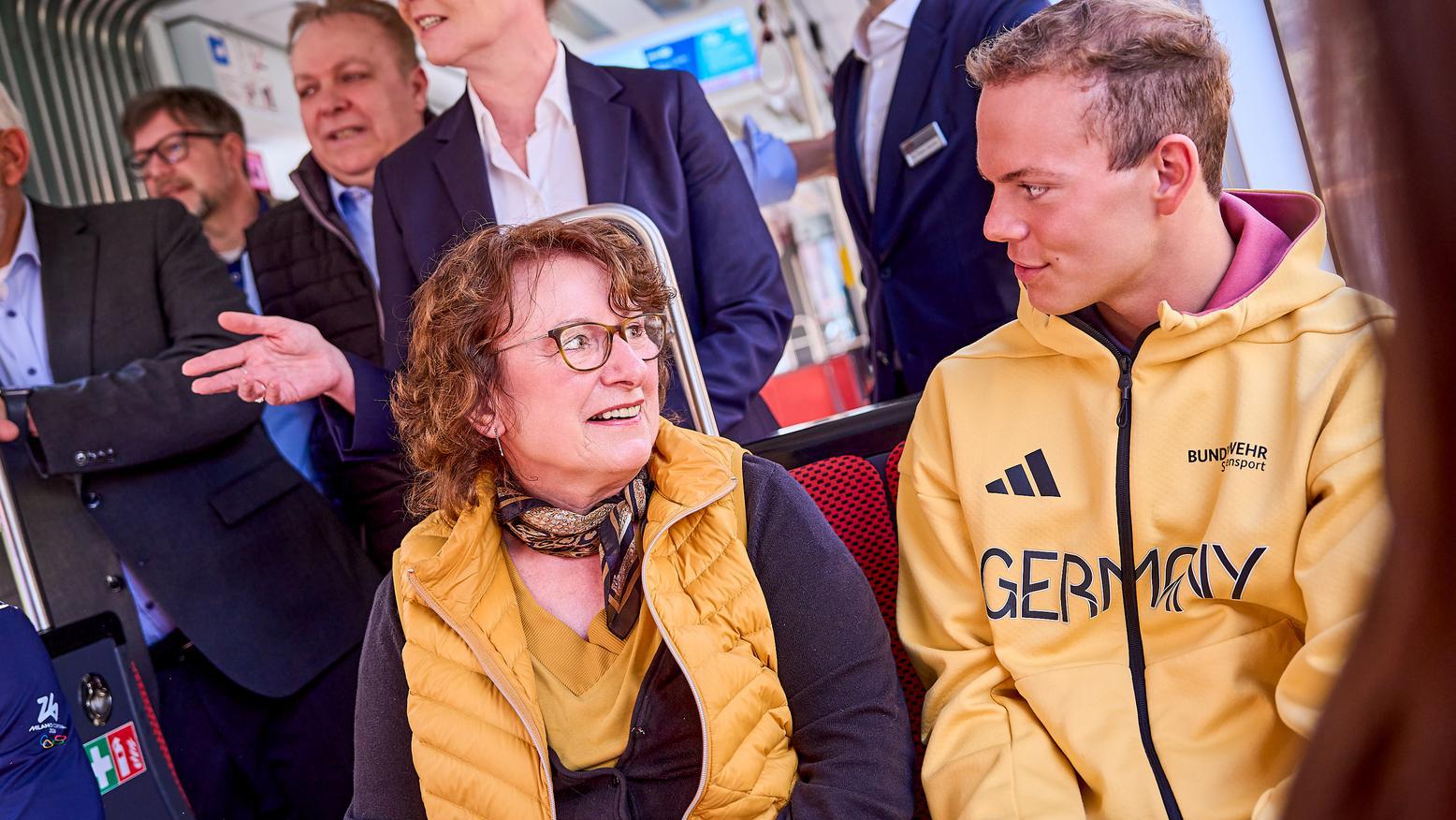 Olympia Straßenbahn