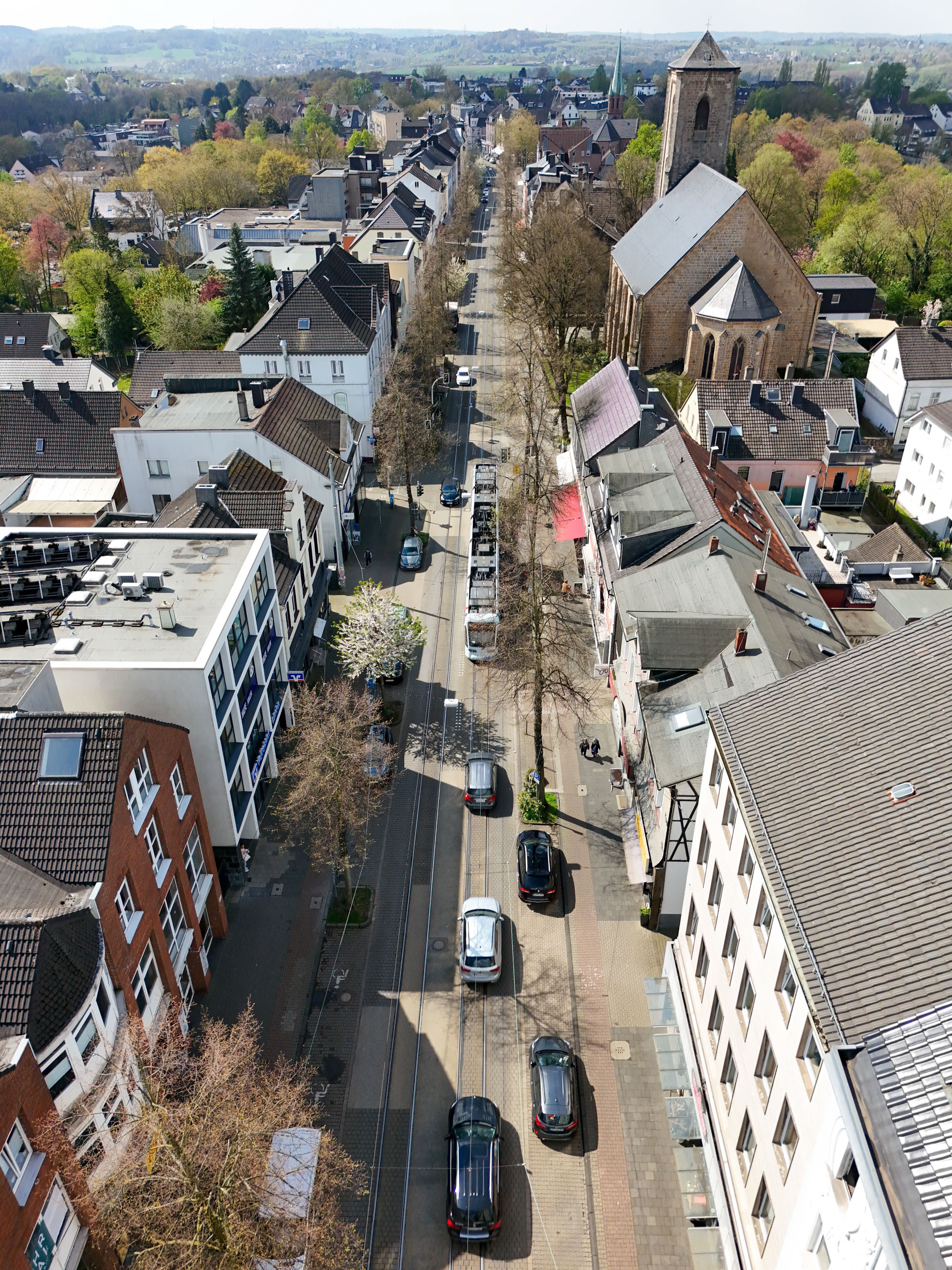 Verkehrsversuch Hattinger Straße