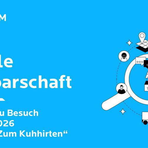 Veranstaltungsplakat - Stadtlabor zu Besuch: Digitale Nachbarschaft