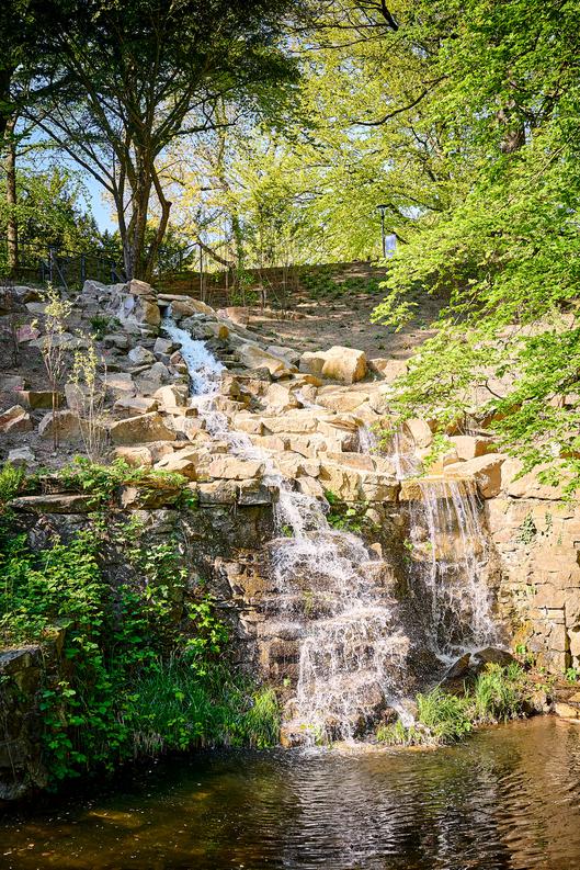 Baustellenbegehung: Der Stadtpark auf dem Weg zum Star der IGA
