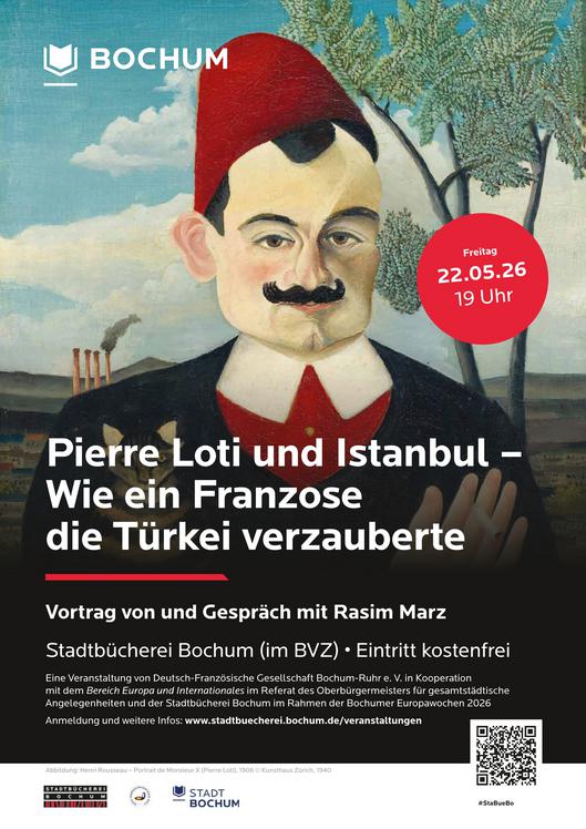 Pierre Loti und Istanbul: wie ein Franzose die Türkei verzauberte Plakat