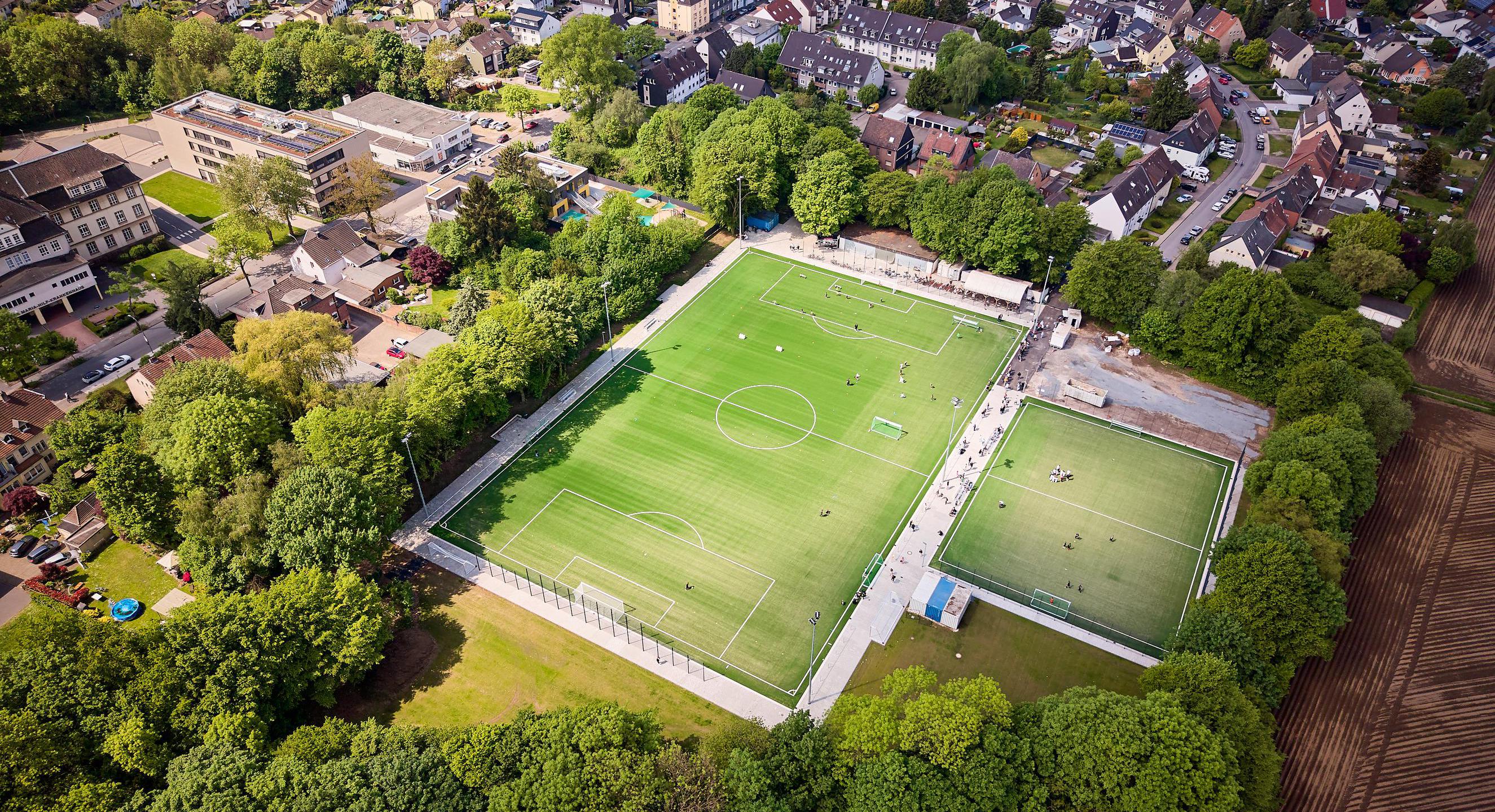 Sportflächen auf der Sportanlage Am Hillerberg rundum modernisiert