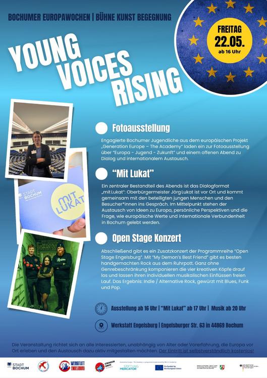 Young Voices Rising Flyer