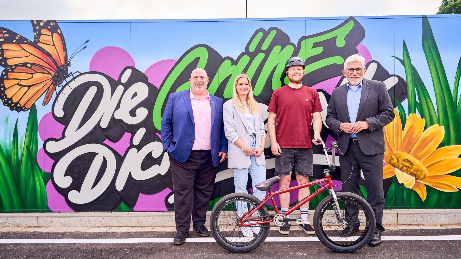 „Die Grüne Dickebank“: Neuer Sport- und Begegnungsort für Bochum-Wattenscheid