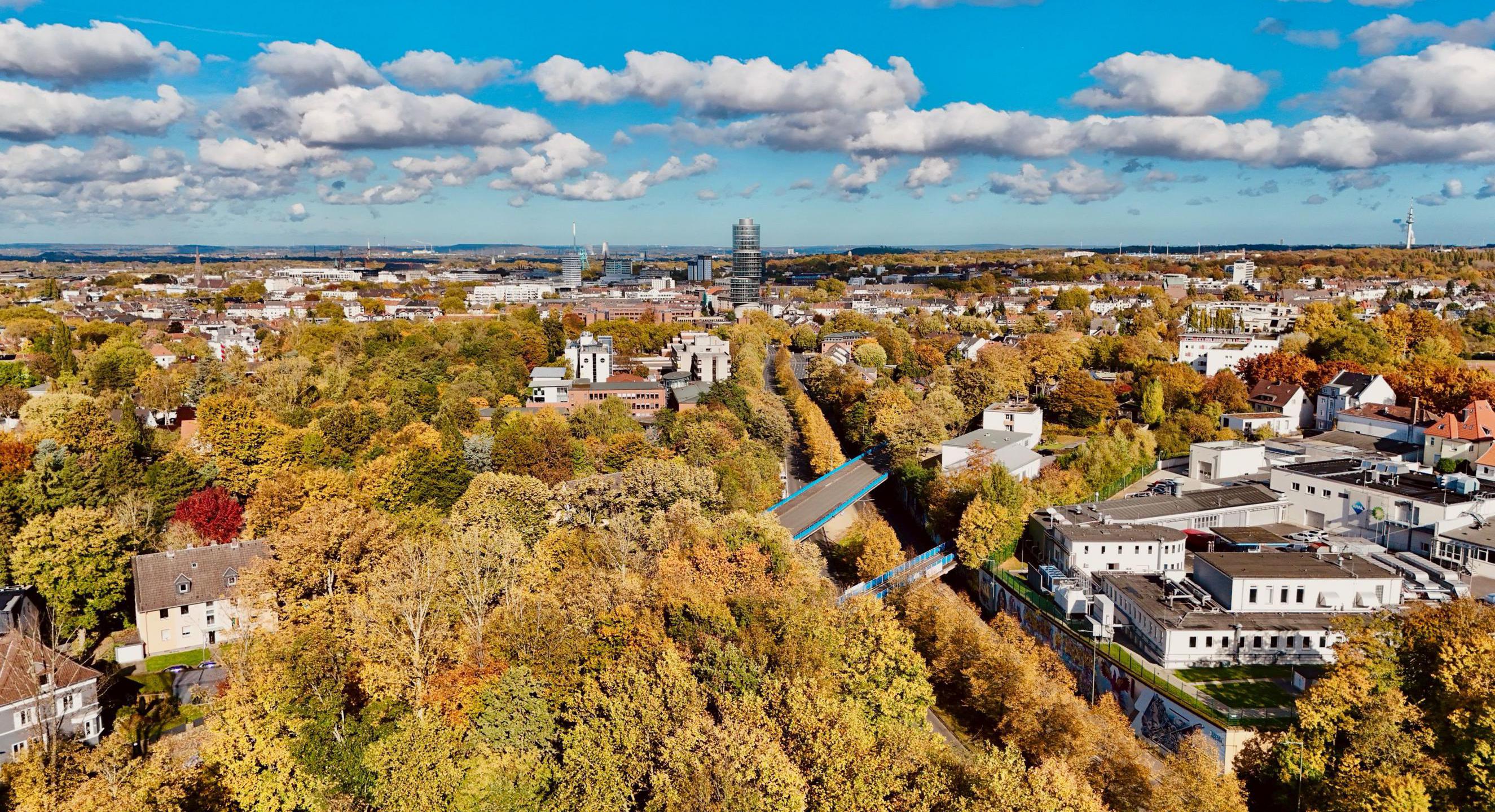 Blick auf Bochum