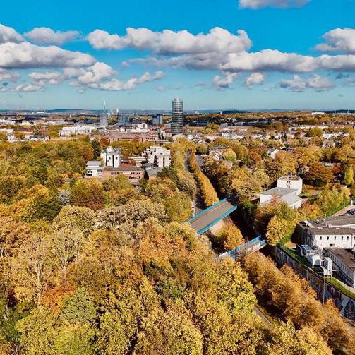 Blick auf Bochum