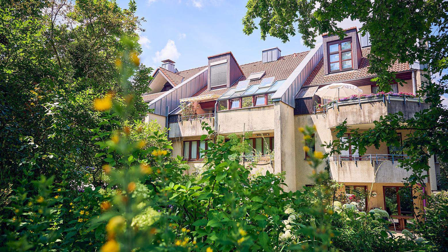 Aussenansicht eines Mehrfamilienhauses