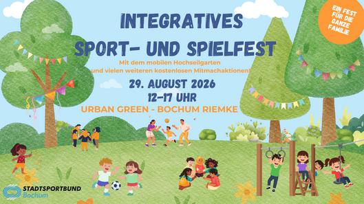 Plakat Integratives Sport- und Spielfest