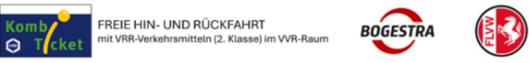 Freie Hin- und Rückfahrt mit VRR-Verkehrsmitteln (2. Klasse) im VRR-Raum