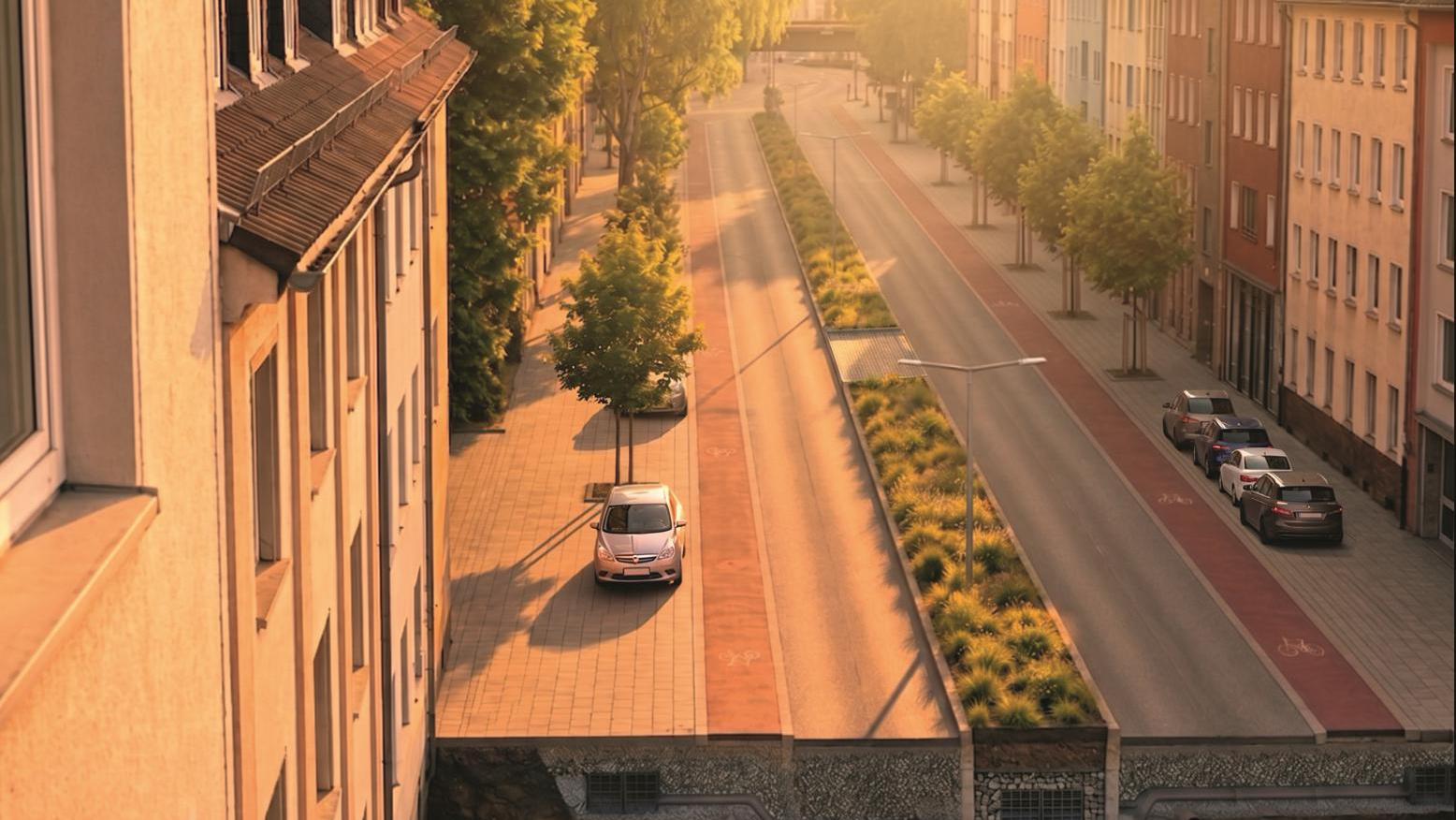 Ein Bild von der Rottstraße in Bochum