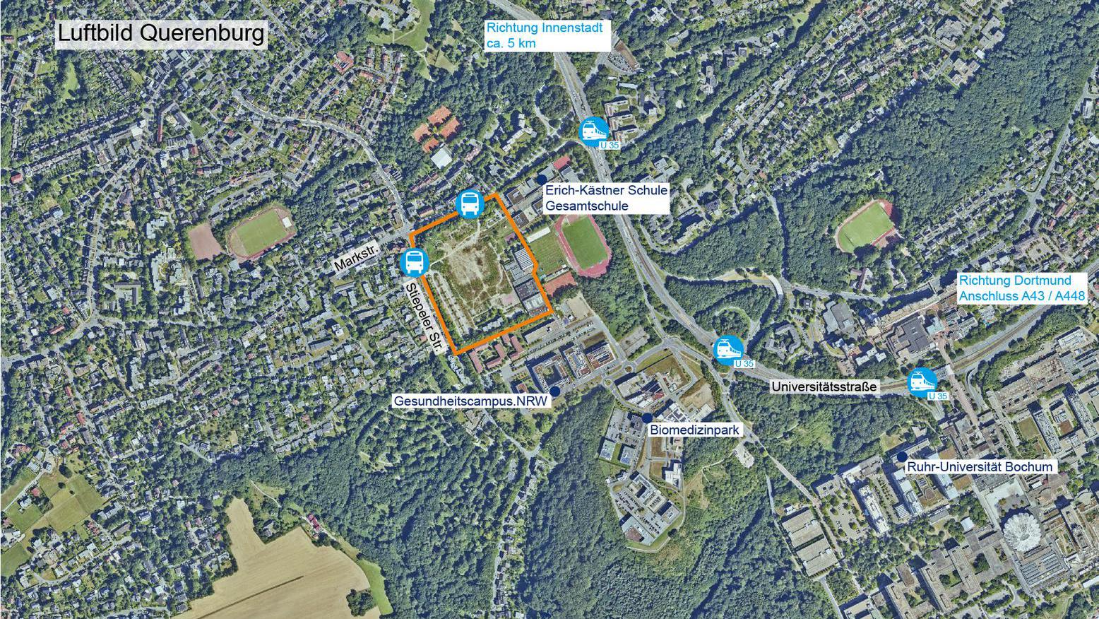 Luftbild Quartier am Gesundheitscampus